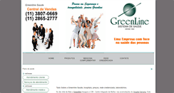 Desktop Screenshot of greenlinesaude.org